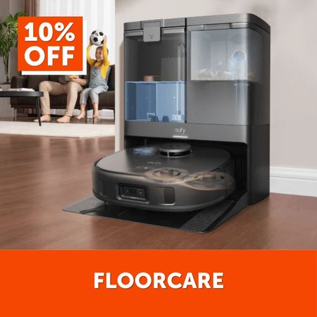 10% Off Floor Care Exclusions apply